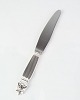 Georg Jensen 
silver lunch 
knife, King 
pattern. 
Designed by 
Johan Rohde in 
1915. Length 
20cm. ...