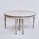 Rundt Spisebord 
/ Månebord - 
Louis Seize - 
Gråmalet - ...