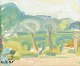 Evgenij Klenø
Danish artist, 
1921–2005
Park scene.
Oil on canvas.
An expressive 
landscape ...
