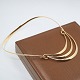 Bent Gabrielsen for Hans Hansen; Danish design necklacemade of 14 k gold.Stamped "Hans ...