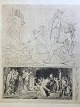 Lorenz Frølich 
(1820-1908):
Blad fra 
"Nordens Guder" 
af Adam 
Oehlenschläger.
6 hæfter ...