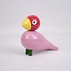Kay Bojesen Singvogel „Ruth“. Dänisches Design aus den 1950er Jahren. Bemaltes Holz. Ikonische ...