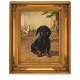 Simon Simonsen 
maleri
Simon 
Simonsen, 
1841-1928, olie 
på lærred
Motiv i form 
af gravhund med 
...