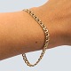 A bracelet of 
14k gold, w. 5 
mm