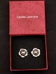 Georg Jensen 
årssmykke 2002 
sterling sølv 
øreclips emne 
nr. 622399