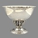 Georg Jensen; Bowl in sterling silver, decorated with leaves. From around 1920. Designed by ...