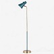 Hans-Agne Jakobsson / Karlskrona Lampfabrik
Model KLK 2851 - Gulvlampe i patineret messing og grønlakeret metal.
1 stk. på lager
