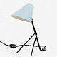 Falkenbergs Belysning
Bordlampe i sortlakeret metal med messing detaljer og blå skærm.
1 stk. på lager
