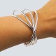 Georg Jensen, 
Allan Scharff; 
Alliance bangle 
in sterling ...