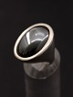 Sterling sølv 
ring med 
blodsten 
størrelse 54 
emne nr. 622904