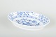 Meissen
Oval bowl, 
“Blue Onion” 
pattern, 
mid-20th 
century.
Elegant 
hand-painted 
porcelain bowl 
...