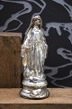 Antik 1800 tals 
Madonna figur i 
fattigmandssølv.
..
