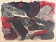Olle Bonnier 
(1925–2016)
Farvelitografi
Abstrakt 
komposition fra 
1957 med 
dynamiske ...