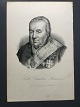 Emilius Bærentzen (1799-1868):Portræt af Minister Poul Christian von Stemann ...