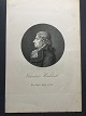 Emilius Bærentzen (1799-1868):Portræt af Billedhugger Johannes Wiedewelt ...