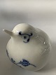 Royal 
Copenhagen 
Musselmalet 
Riflet, figur 
af fugl 
(spurv).