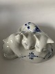 Royal 
Copenhagen 
Musselmalet 
Riflet, figur 
af 3 katte.