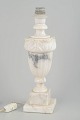 Italiensk alabaster bordlampe, midten af 1900-tallet.