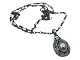 Georg Jensen sterling silver.Year jewellery 1997 - necklace and pendant.The necklace ...