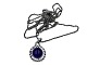 Georg Jensen sterling silver, amethyst pendant and necklace.Design number 9A.The ...