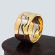 Georg Jensen, Nina Koppel; Fusion ring af 18 kt. guld, ...