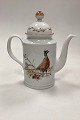 Mads Stage Coffee Pot - Pheasant. Latin: Phasianus colchicus. Produced for Imerco ...