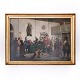 Oil on canvas attributed to Wilhelm Marstrand (1810–1873), depicting the final scene from Ludvig ...