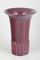 Thorkild Olsen for Royal Copenhagen.Stor vase i okseblodsglasur, dateret 4-3-1933.Imposant ...