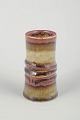 Olle Andersson for RörstrandVase, 1960/70s.Cylindrical stoneware vase with a defined central ...