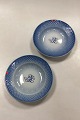 Bing and Grondahl Blue Tone Hotel with Logo Small Deep Plate No. 710/1006 - CHIPPEDLogo from ...