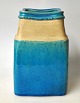Kähler, Nils Joakim (1906 - 1979): Vase. Made for H.A Kähler, Næsteved. Turquoise glaze. Signed. ...
