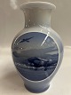 Royal Copenhagen. Vase, Rundskuedagen 1939, Motiv af ...
