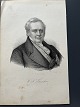 Frederik Emanuel Bording (1817-84):Portræt af Politiker og Højesteretsadvokat Frederik Willum ...
