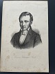 Frederik Emanuel Bording (1817-84):Portræt af Professor Rasmus Rask (1787-1832).Litografi på ...