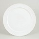 Rosenthal, stort serveringsfad.Stort rundt serveringsfad i hvidglaseret porcelæn med bred ...