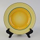 Dyb tallerken i fajance fra stellet Gertrud fremstillet i perioden 1933-1939.Formgiver Nils ...
