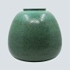 Saxbo stoneware.Eva Stæhr-Nielsen for Saxbo; A vase decorated with a blue and green glaze #14. ...