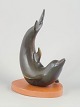 Gunnar Nylund for Rörstrand, dolphin figure.