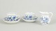 Meissen Blue Onion, set of two demitasse cups with ...