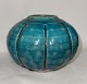 Turkis raku vase