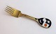Michelsen. Julegaffel. 2004. Sterling (925). Design Anne Tholstrup