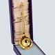 Karl Gustav Hansen for Hans Hansen Silversmith. Spoon in solid 14k gold.L. 12.8 cm.  Stamped ...