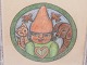Henry HeerupOriginal tegning af nissepige fra 1985
