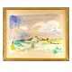 Jens Søndergaard akvarel. Jens Søndergaard, 1895-1957, ...