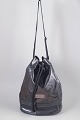 Stella McCartney for Adidas, sports bag.Spacious black vegetarian patent leather sports bag ...