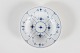 Antik Royal Copenhagen Musselmalet RifletDyb tallerken nr. 1/168Diameter 21 cmFin ...