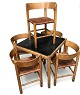 Vintage Mogens Lassen Corner Chairs med tilhørende ...