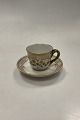Royal Copenhagen Flora Danica Mokka Kop No. 3618.Koppen måler 6,4 cm. i diameter og 5,7 cm. ...
