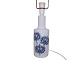 Royal Copenhagen - Fog & MorupTable lamp in porcelain decorated with thistles