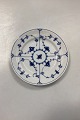 Royal Copenhagen Musselmalet Riflet Tallerken No. 178Måler 21 cm / 8.27 in. 3. og 4. ...